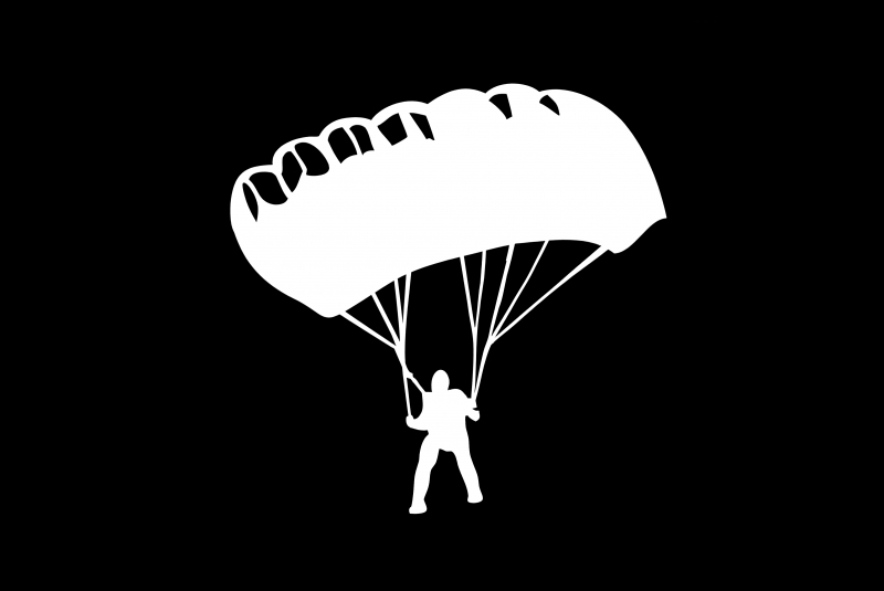 parachute sticker